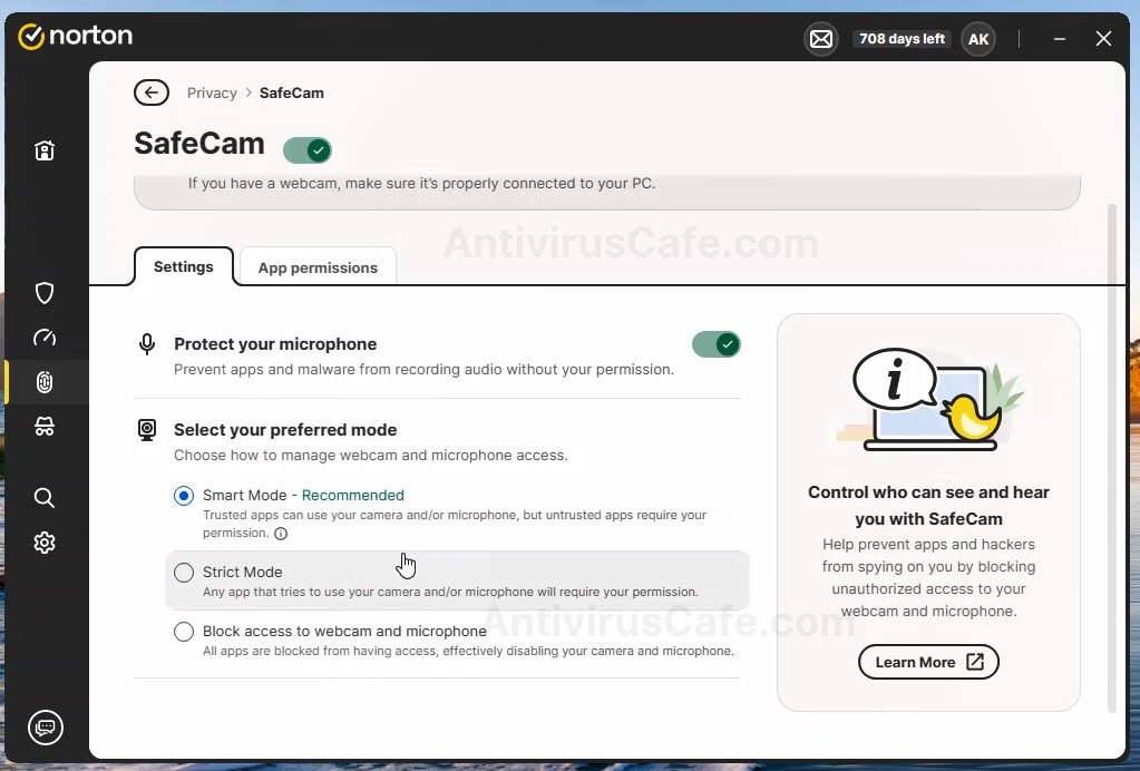Norton Safecam